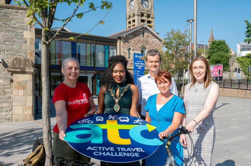 Derry public and employers encouraged to participate in '2025 Active Travel Challenge'