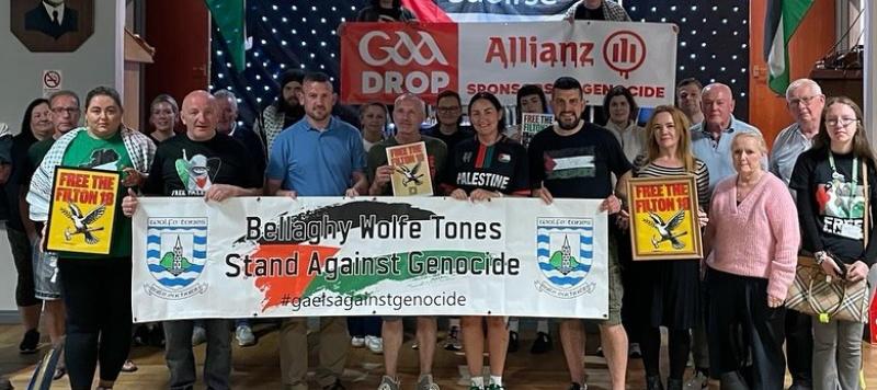 'Censoring Palestine' film and Q&A held in support of Filton18 activists in Bellaghy