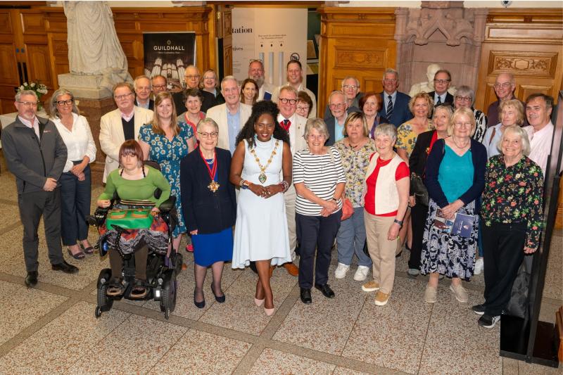 Delegation from The Worshipful Company of Educators visit Derry