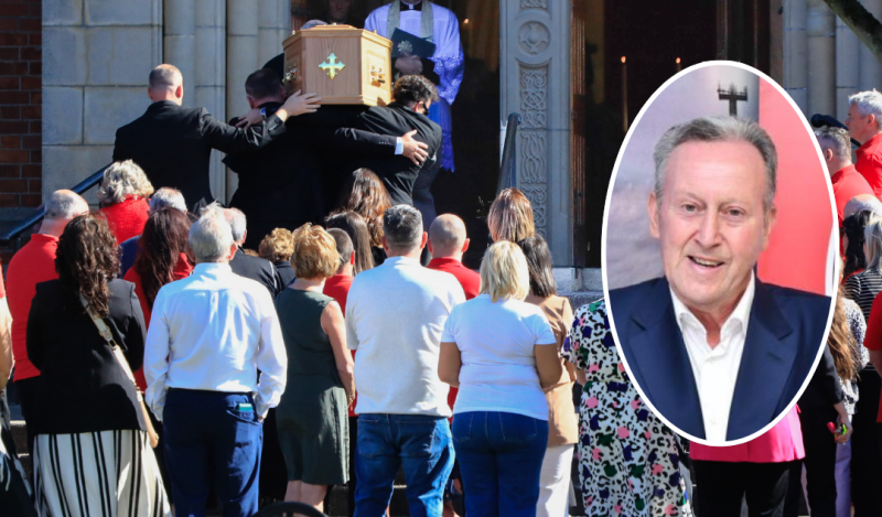 Fitting tribute as Derry City players form guard of honour at Paul Diamond's funeral