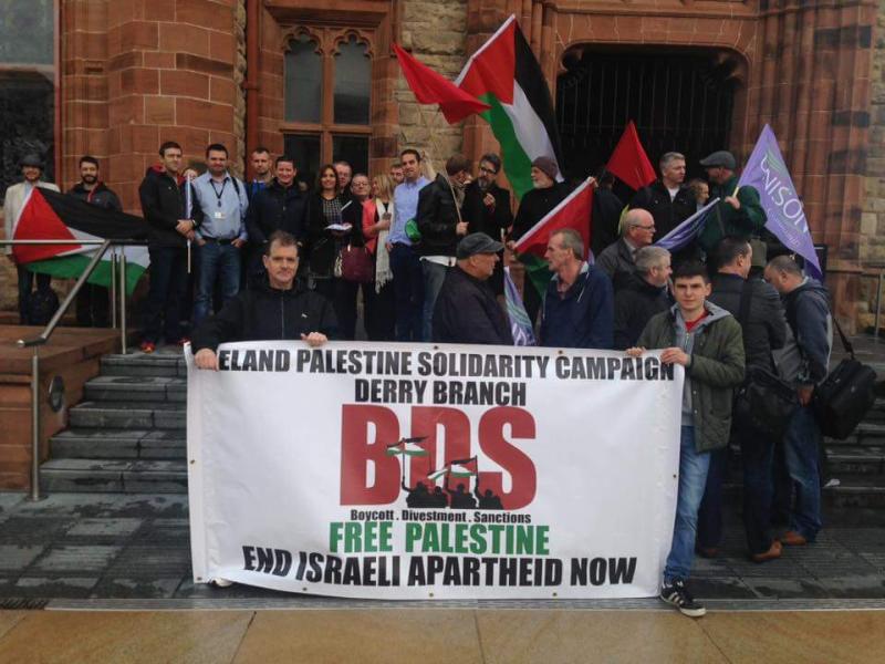 Derry and Strabane 'Council is committed to support the Boycott Divestment Sanctions (BDS) movement'