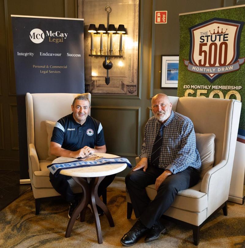 Peter Hutton expecting a Institute promotion push