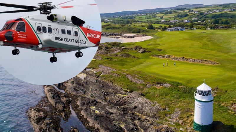 Young man (20s) airlifted to hospital after being struck by golf ball