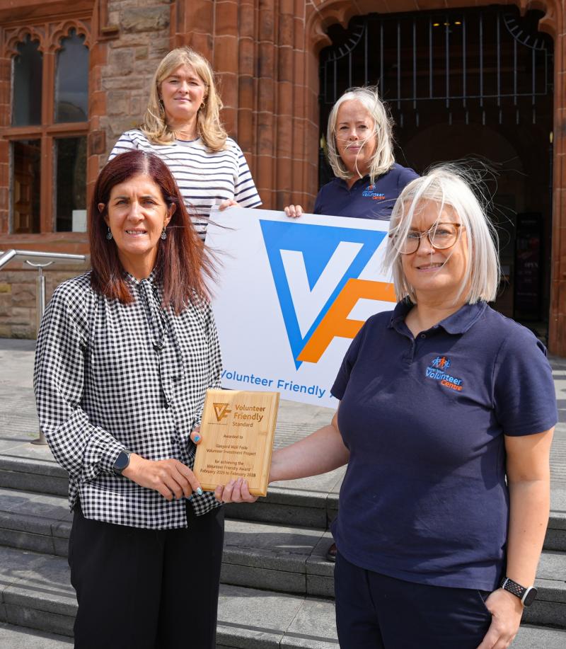 Féile Derry's Volunteer Investment Project awarded 'Volunteer Friendly Award'