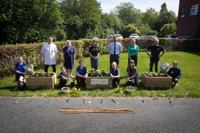 Garden makeover comes to fruition at St. Mary’s College