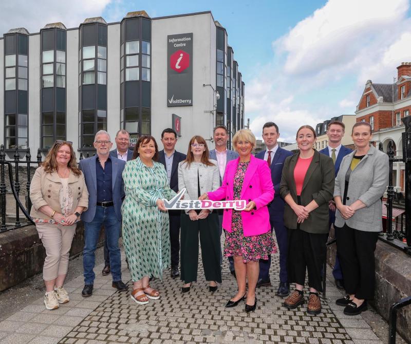 Economy Minister meets with Visit Derry to discuss growth of tourism industry
