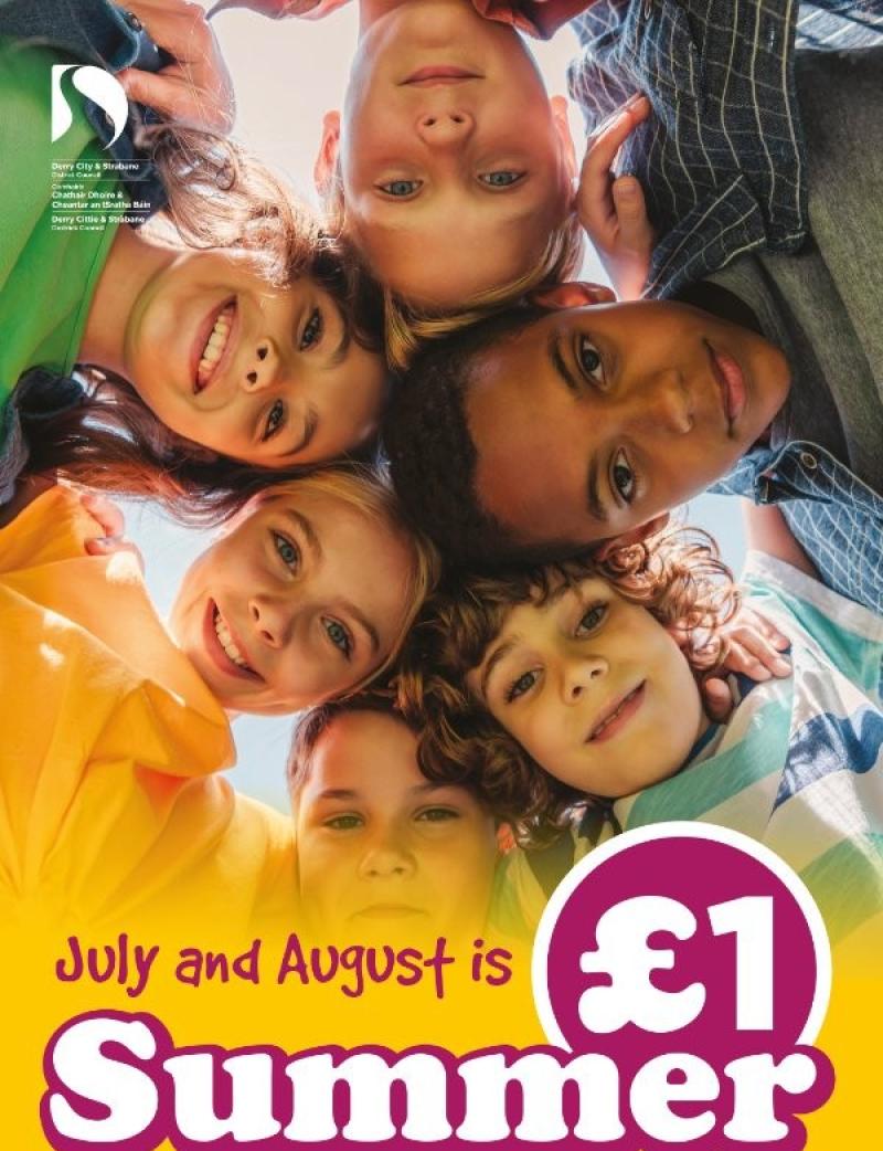 Fun for £1 this summer at Derry and Strabane Leisure Centres