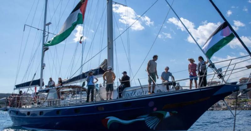 Councillors support ‘Madleen’ Freedom Flotilla and ‘Global March to Gaza’
