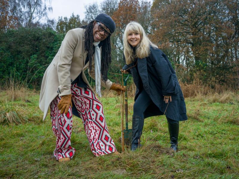 American music legend throws his weight behind woodland in County Derry