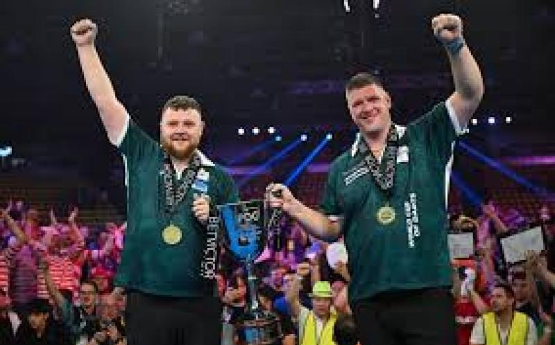 Derry's Daryl Gurney helps inspire Northern Ireland to World Cup of Darts glory