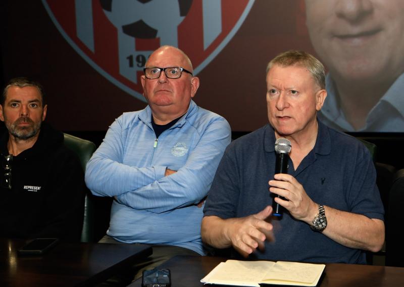 Chairman outlines Derry City ambition at Fans' Forum