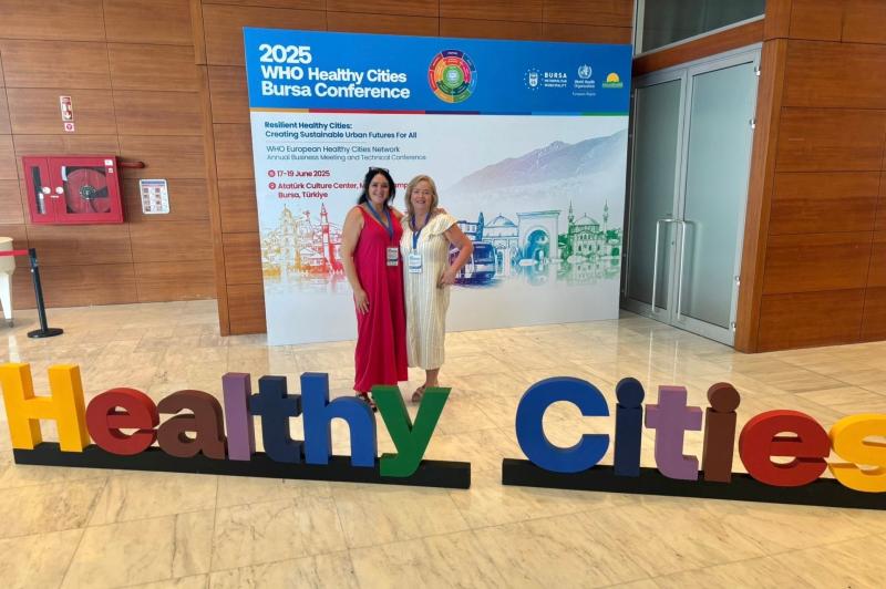 Derry takes the stage at world health summit in Turkey