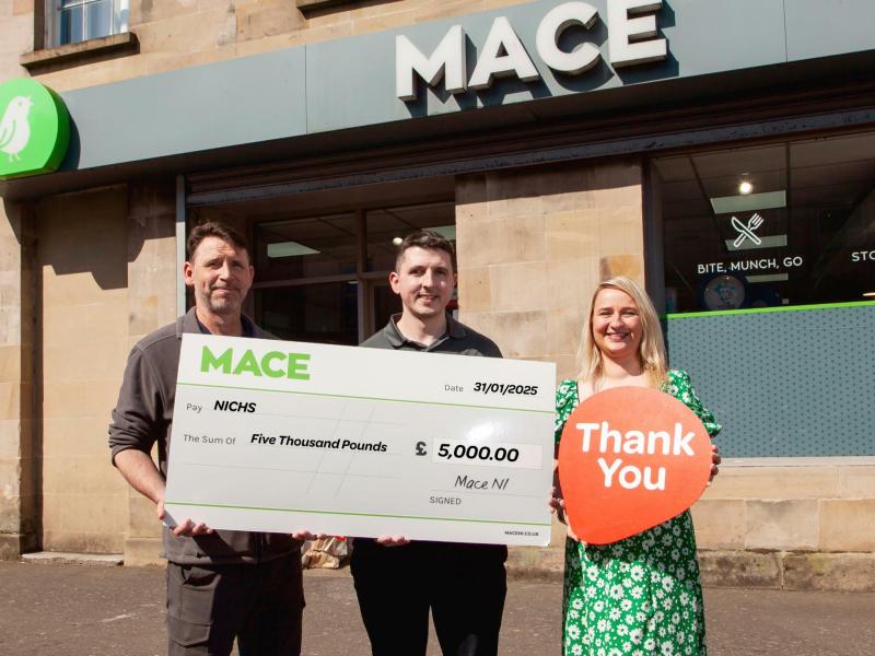 Kilrea store praised for raising &pound;5,000 for Northern Ireland Chest Heart and Stroke