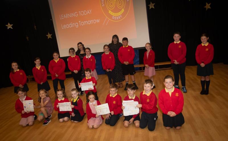 Derry school unveil new motto with fun day celebrations