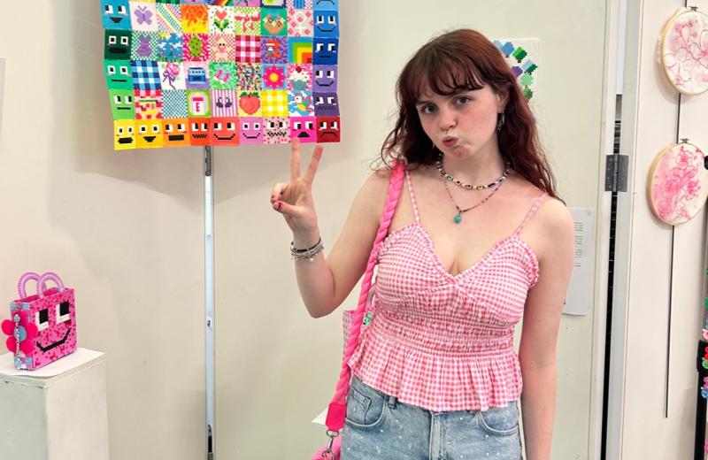 Upcoming designer shares how handbags sometimes have a deeper meaning