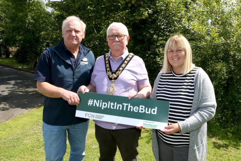Causeway Coast and Glens Borough Council supports charity cancer campaign urging rural community to &lsquo;Nip it in the Bud&rsquo;