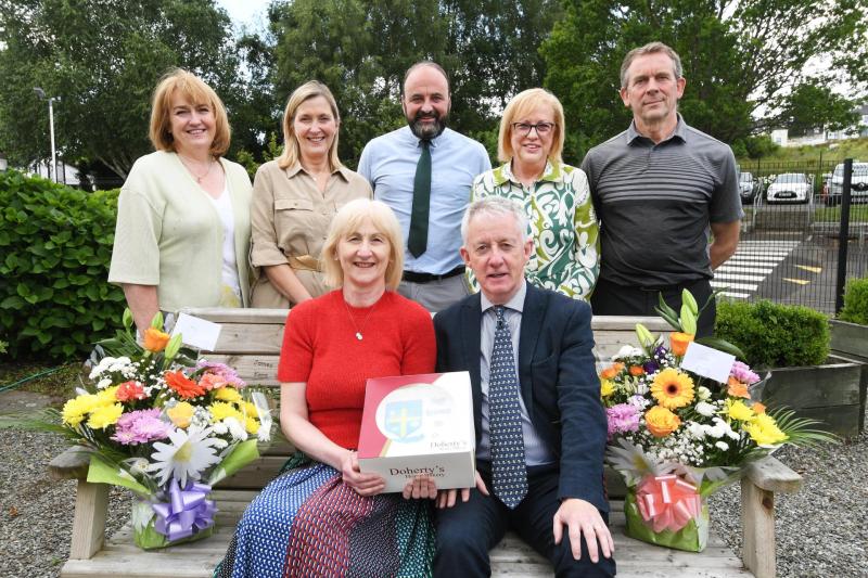 Mary bids a fond farewell to Hollybush PS after 25 years of exemplary service