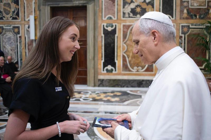 Derry woman meets Pope Leo XIV in the Vatican