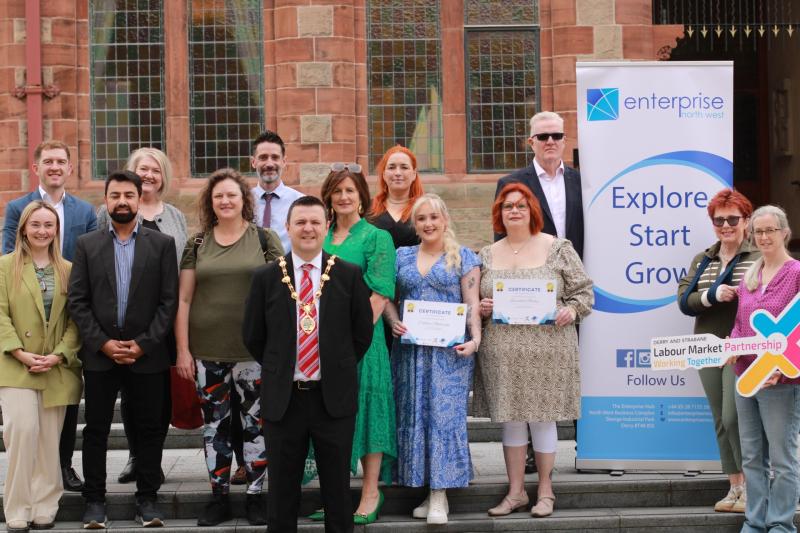 Derry and Strabane Labour Market Partnership celebrate success of Succeed in Enterprise Programme