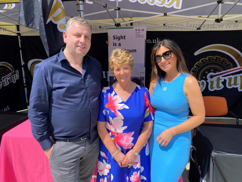 Dungiven festival organiser partners with RNIB following his mother’s sight loss