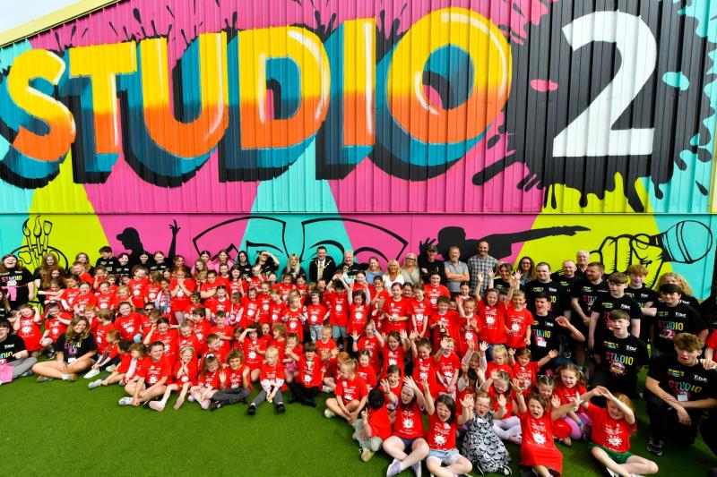 New mural from Peaball unveiled at Derry's Studio 2