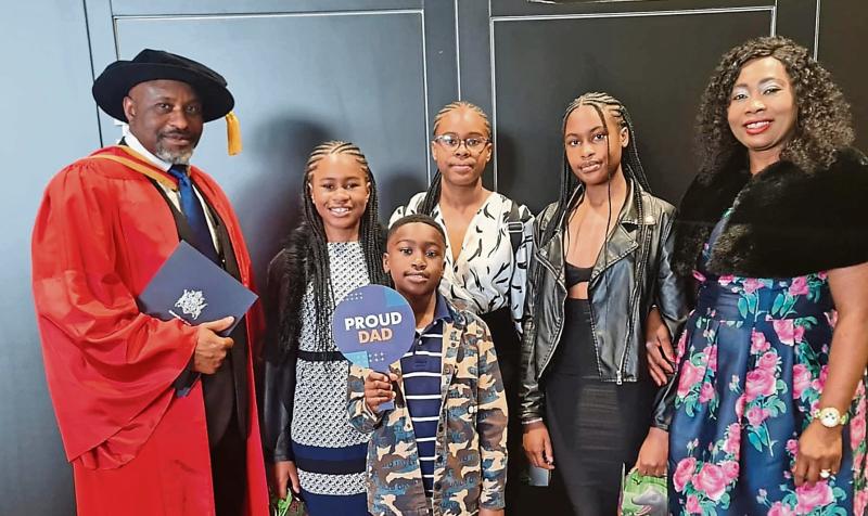 Sandy's African Food Hub congratulates Dr Kingsley Agoha on  amazing Doctorate achievement