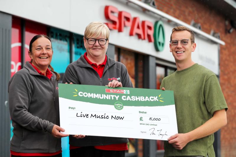 Derry organisation 'Live Music Now' receives funding from local retailer’s grant initiative