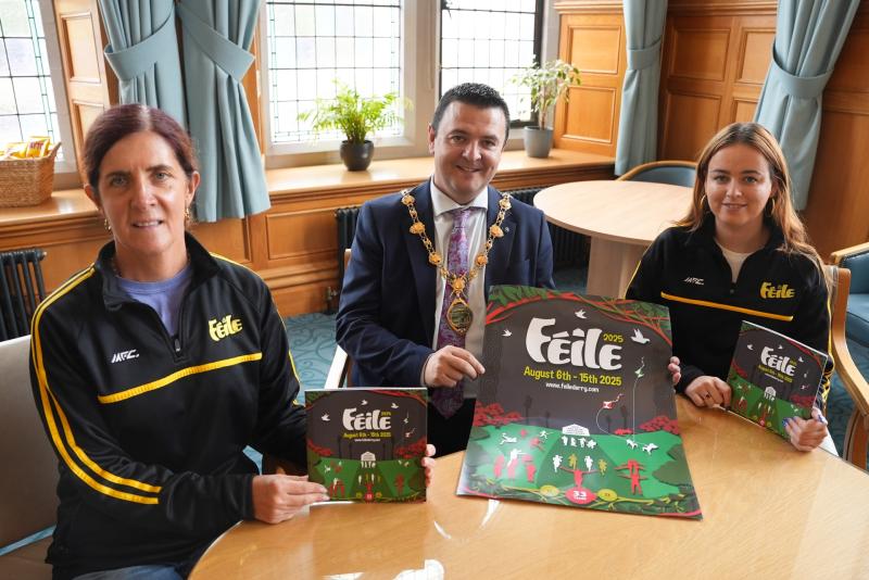 Mayor launches ‘biggest ever' Féile Derry programme in 33-year history