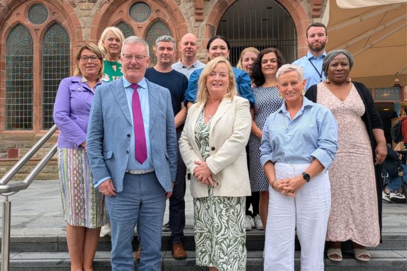 Healthy City and District Leadership Group welcomes Health Minister to Derry