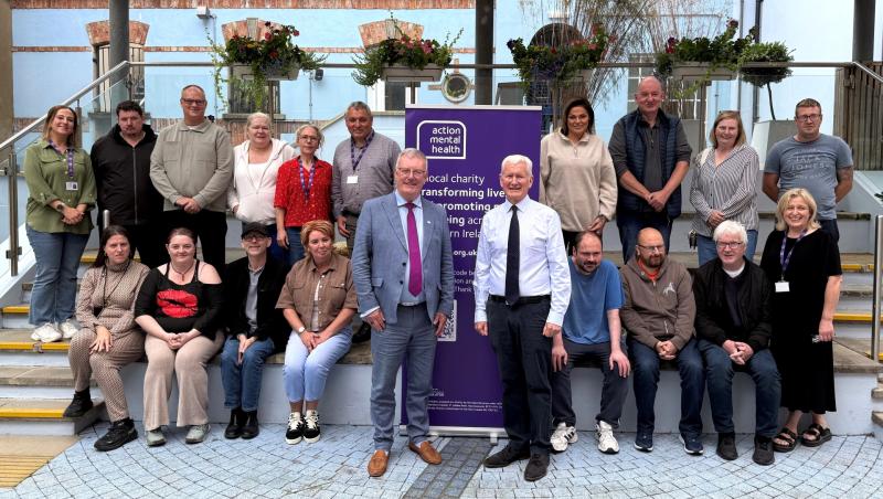 Minister of Health hears first-hand 'vital role' Action Mental Health Foyle plays