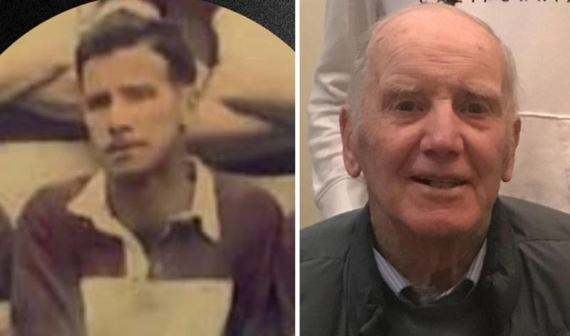 Derry GAA legend Colm Mulholland who has sadly died at the age of 96