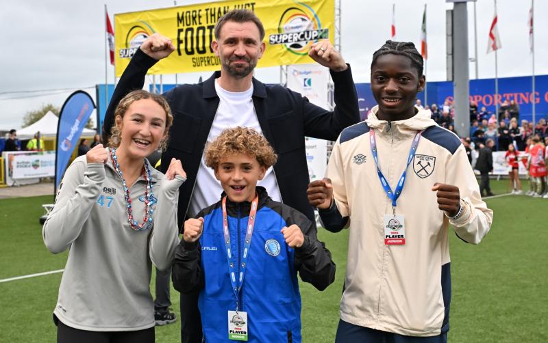 Gareth McAuley opens 2025 Budget Energy SuperCupNI