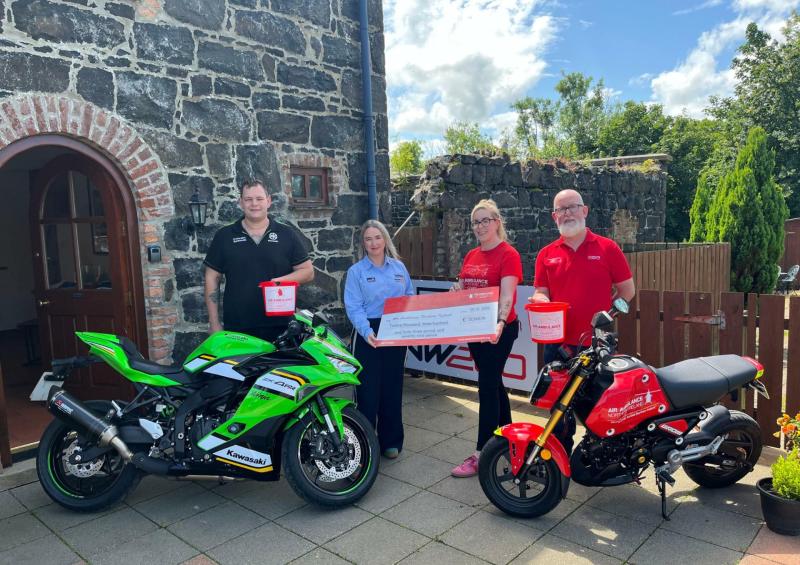 Biking community raises vital funds for Air Ambulance NI at North West 200