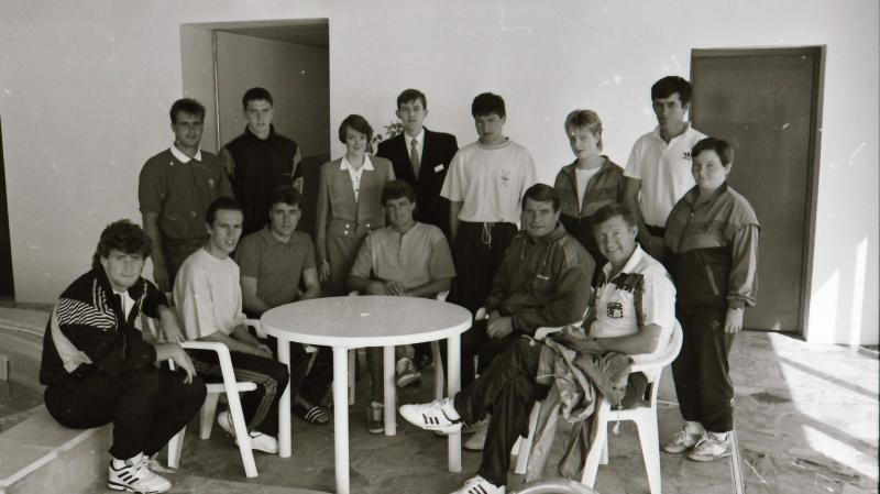 When Manchester United stayed in Redcastle, drank in the Pig and played Derry City