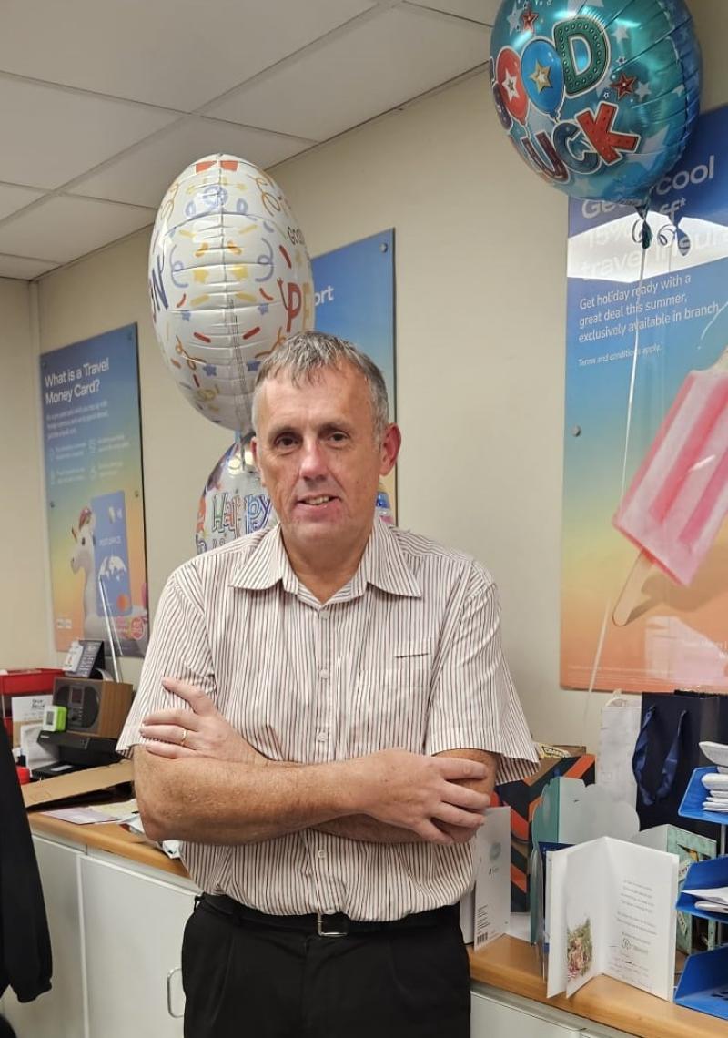 Popular Derry postmaster at 'heart of community' retires after 26 years at helm