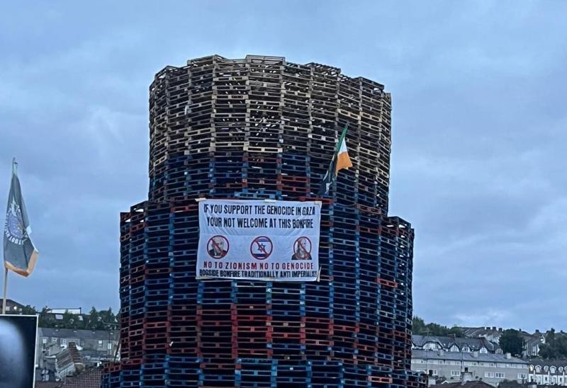 Derry bonfire builders hit out at recent Sinn Féin statements