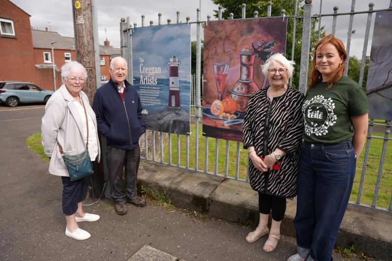 Creggan Artists exhibition brings colour to John &lsquo;Ugg&rsquo; Clifford Bull Park