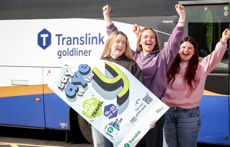 Derry students urged to travel smart and save big with Translink’s yLink card
