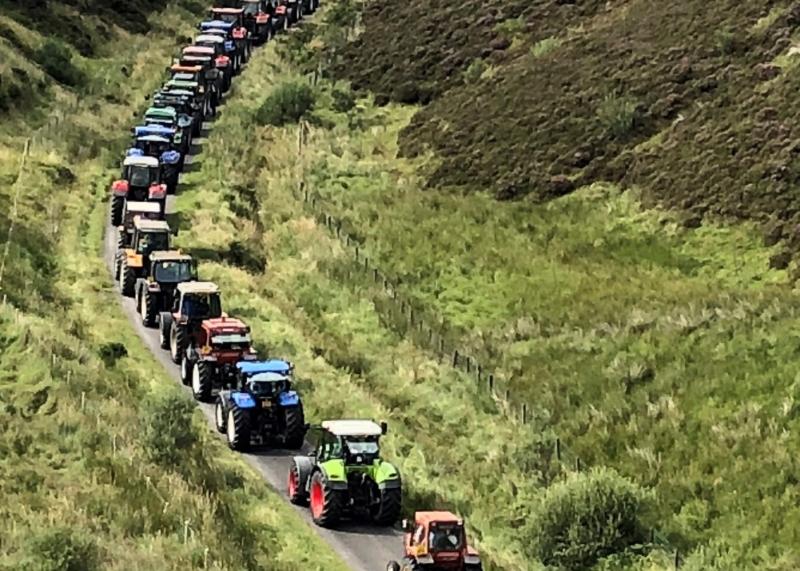 There will be a tractor runs in Dungiven and Park this weekend 