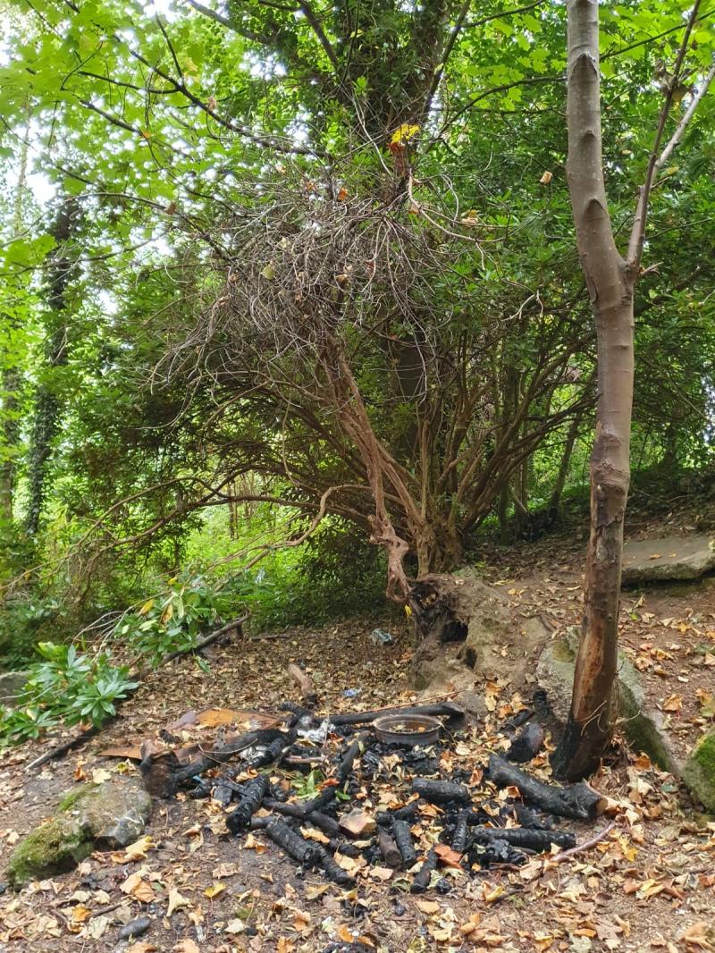 A number of fires have been set at Termonbacca during the summer period.