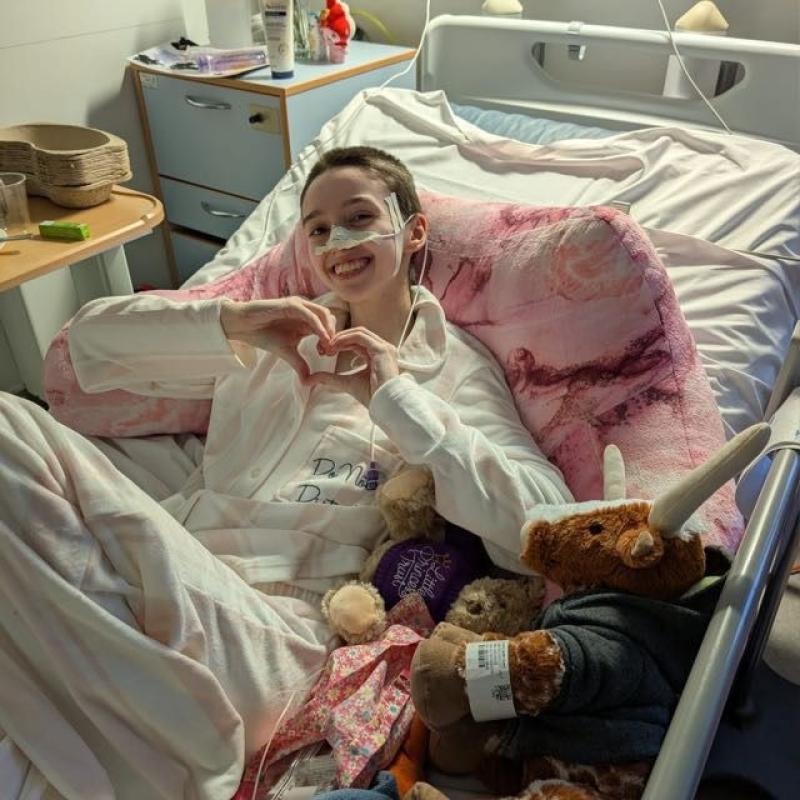Fundraiser set up for Derry girl battling aggressive bone cancer