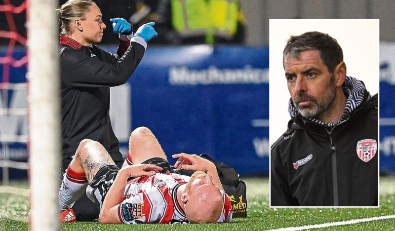 Derry's Ronan Boyce to miss rest of season