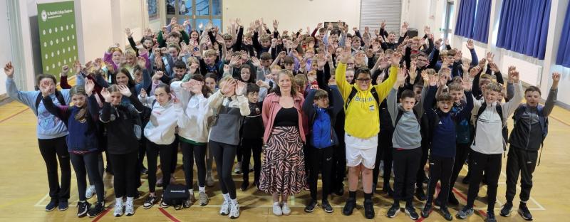 St Patrick's College Dungiven launch fundraising for cancer support