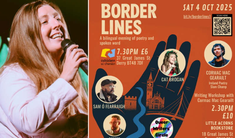 Border Lines brings bilingual poetry and spoken word event to Derry