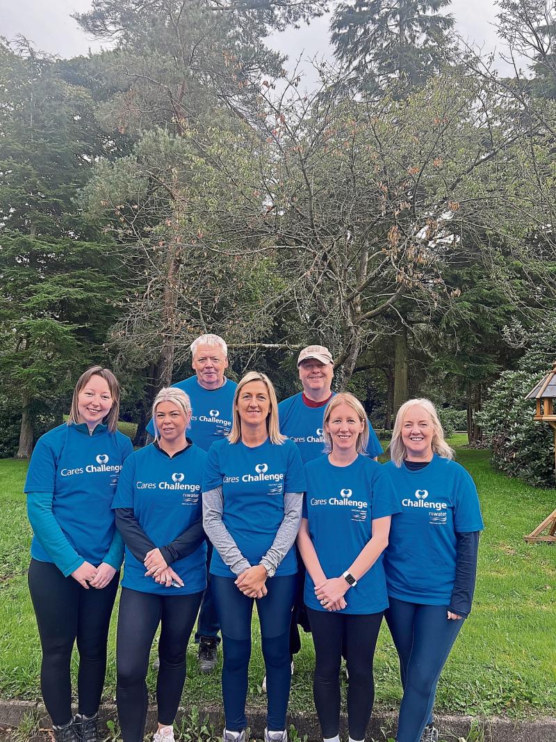 NI Water volunteers help at Foyle Women’s Aid