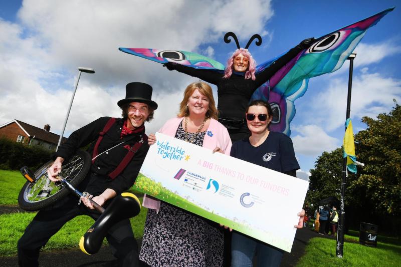 Great day’s entertainment had at ‘Waterside Together’ Festival