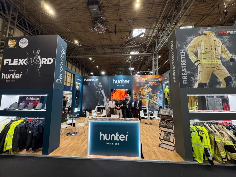 Derry-based Hunter Apparel Solutions at Emergency Services Show 2025