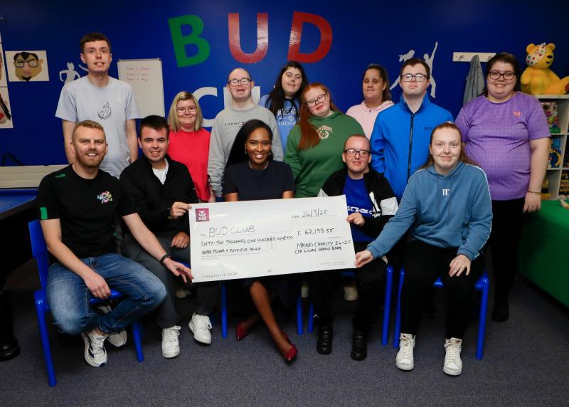 Former Derry Mayor presents £62k cheque to her chosen charity
