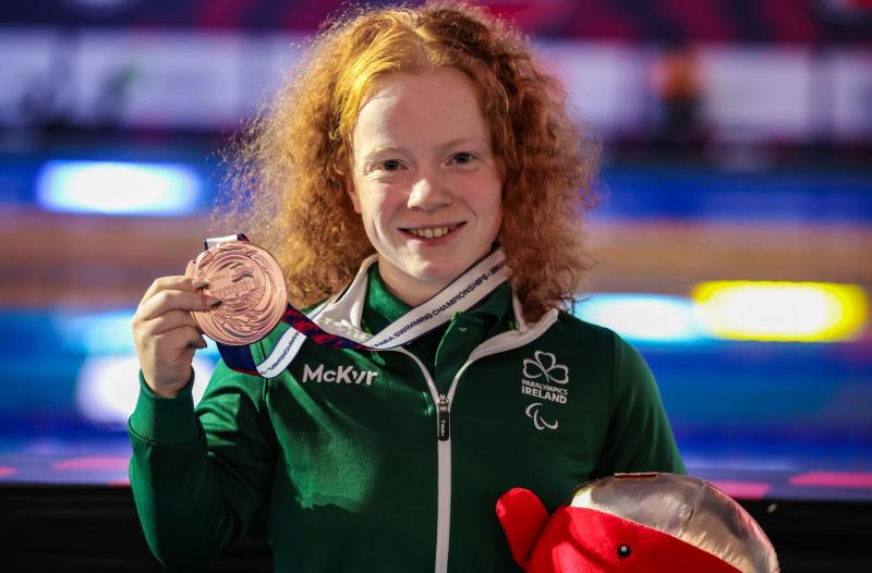 County Derry swimmer secures bronze World Championship medal