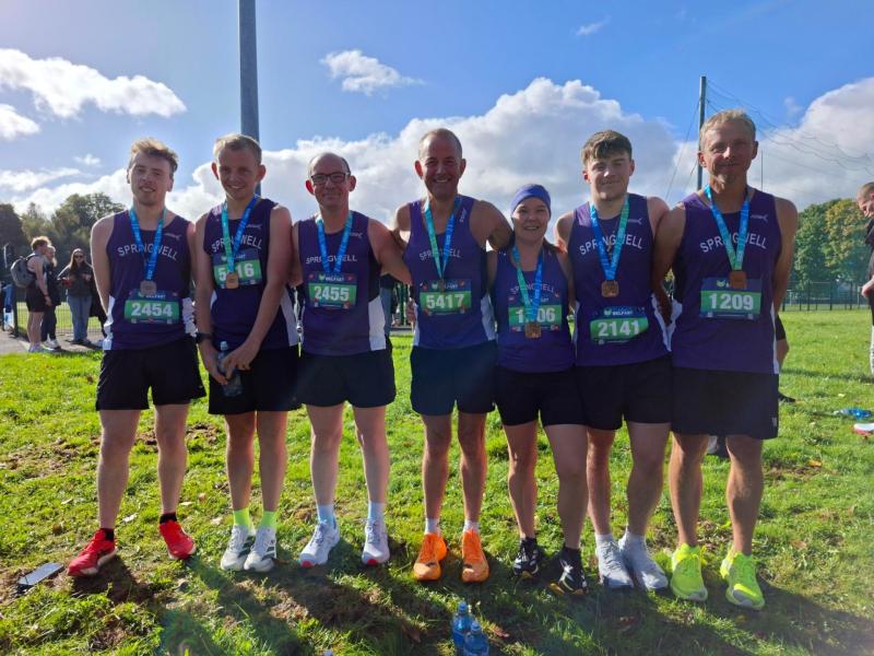 Springwell athletes compete in  local and international races